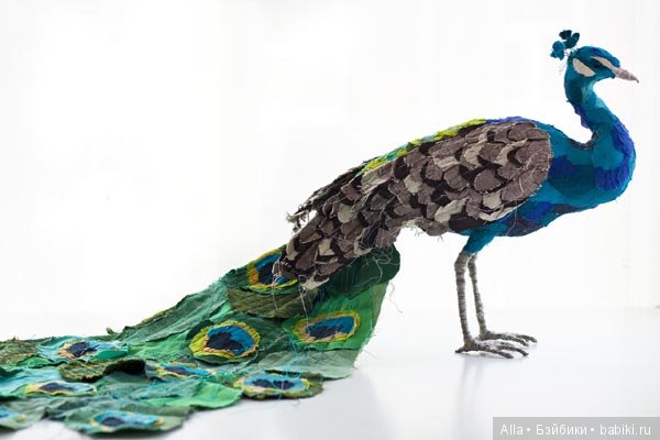 Текстильные птицы от Abigail Brown (фото 8)