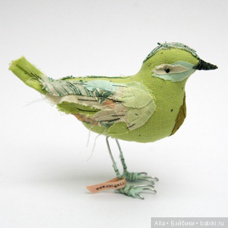 Текстильные птицы от Abigail Brown