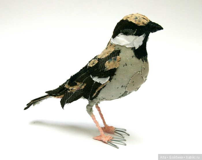 Текстильные птицы от Abigail Brown (фото 6)