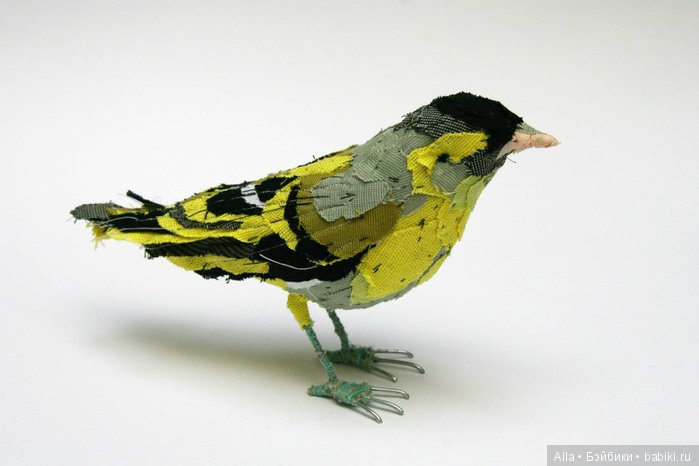 Текстильные птицы от Abigail Brown (фото 10)