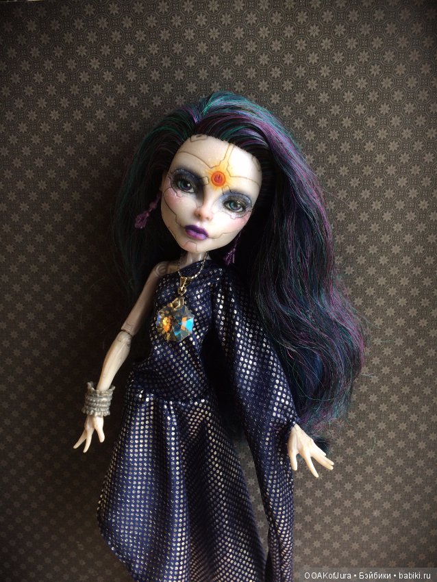 Космея, ООАК Монстр хай — ООАК Monster High и Ever After High: репейнт (фото 4)