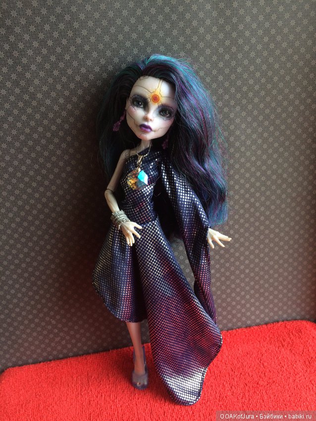Космея, ООАК Монстр хай — ООАК Monster High и Ever After High: репейнт (фото 2)