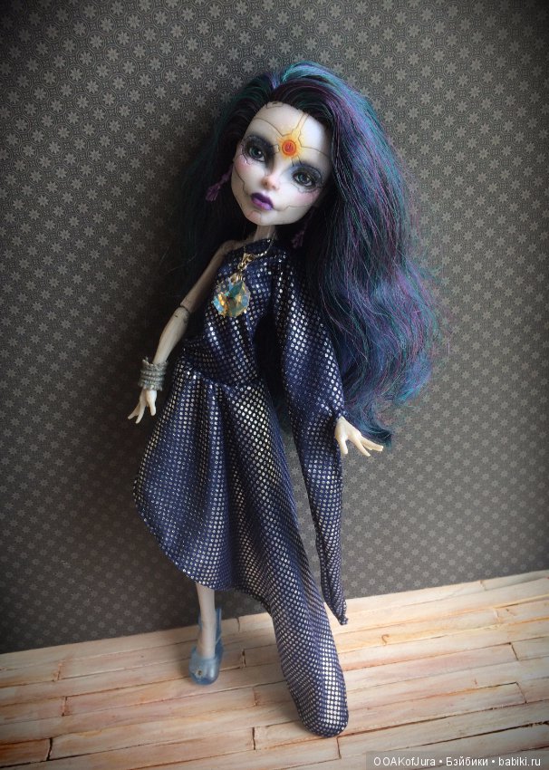 Космея, ООАК Монстр хай — ООАК Monster High и Ever After High: репейнт (фото 6)