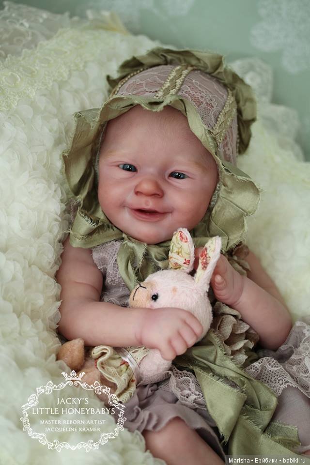 Малышка реборн Sunny от Jacqueline Kramer (фото 8)