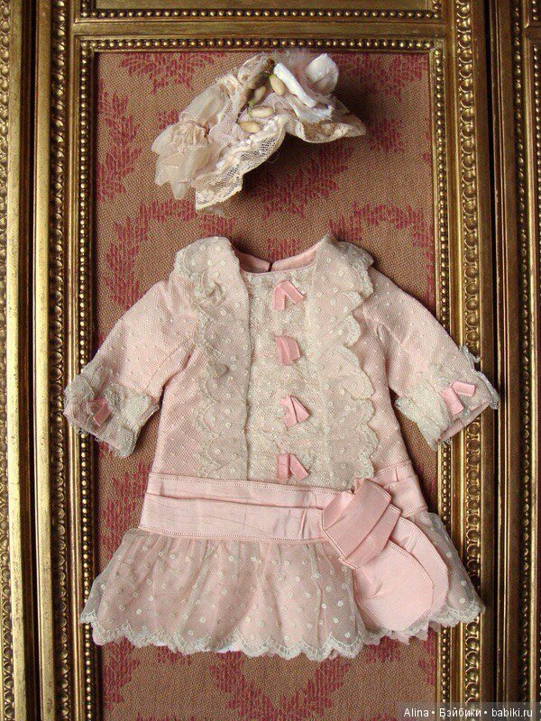 Кукольные и детские антикварные наряды (фото 6)