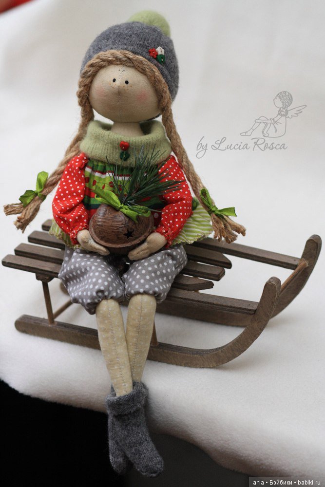 Интерьерные куклы Lucia Rosca