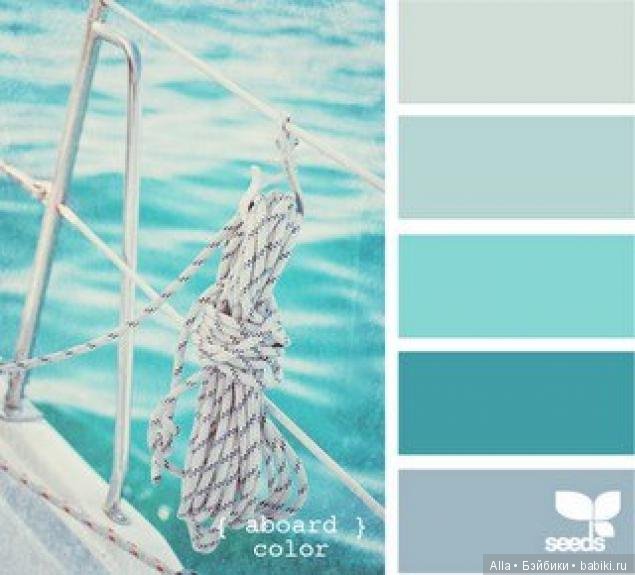 С моря... Цветовые палитры для вдохновения (фото 2)