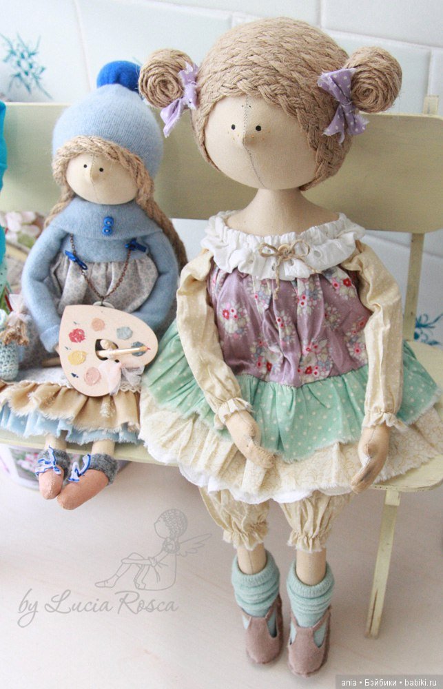 Интерьерные куклы Lucia Rosca (фото 7)