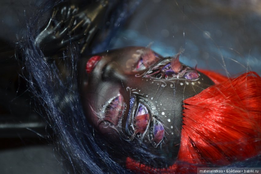 Плетущая бесконечность — ООАК Monster High и Ever After High: репейнт (фото 6)