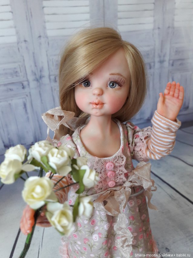 Сестрички Саманта и Милочка. Авторские куклы Егоровой Елены (фото 6)