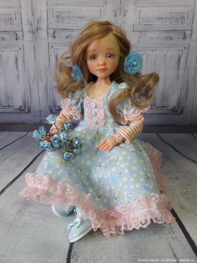 Сестрички Саманта и Милочка. Авторские куклы Егоровой Елены