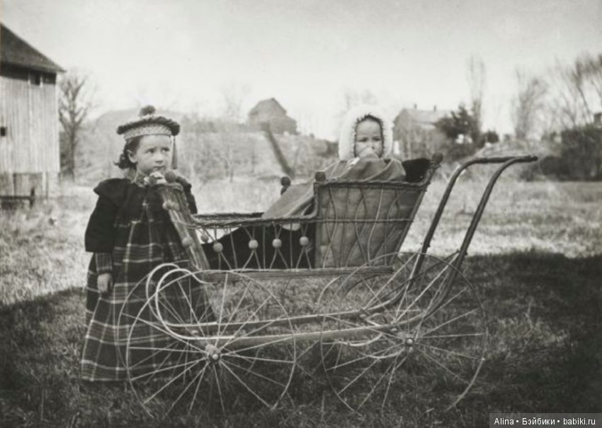 Антикварные коляски для малышей (фото 4)