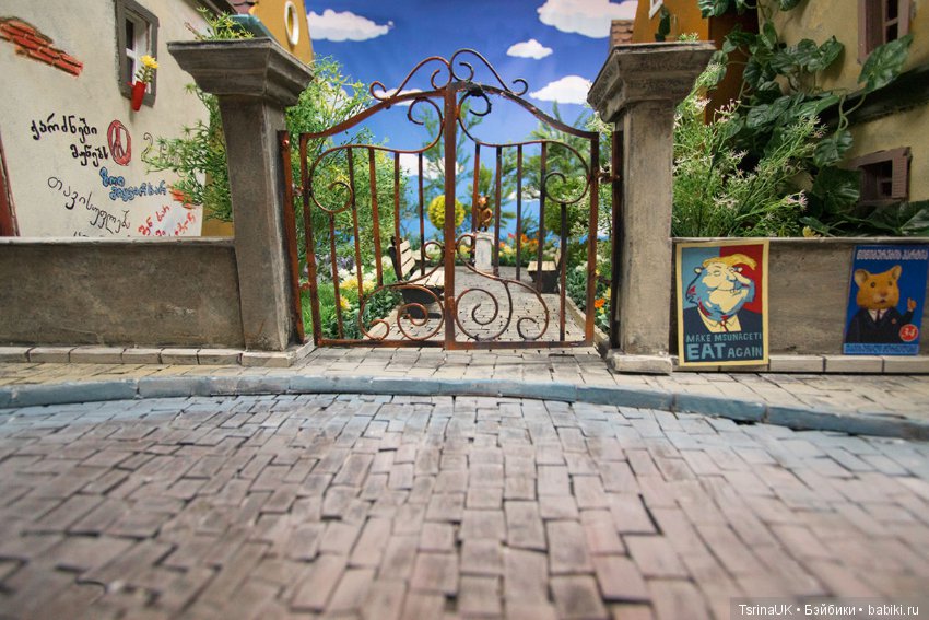 Город хомяков, масштабная миниатюра The Hungry Hungry Hamsters