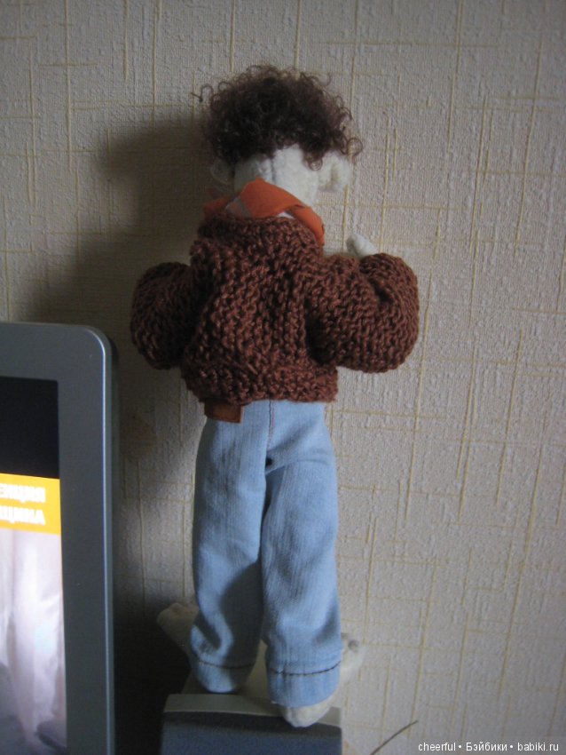 Мужчинка — Авторские текстильные куклы: Вальдорфские (фото 3)