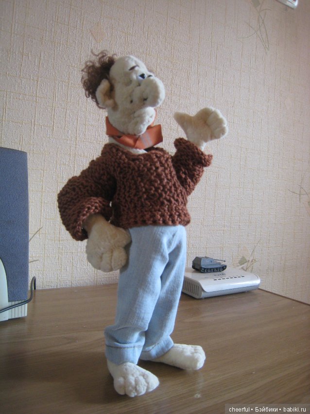 Мужчинка — Авторские текстильные куклы: Вальдорфские