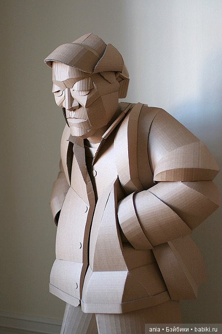 Скульптуры из картона — Авторская скульптура и статуэтки: гипс