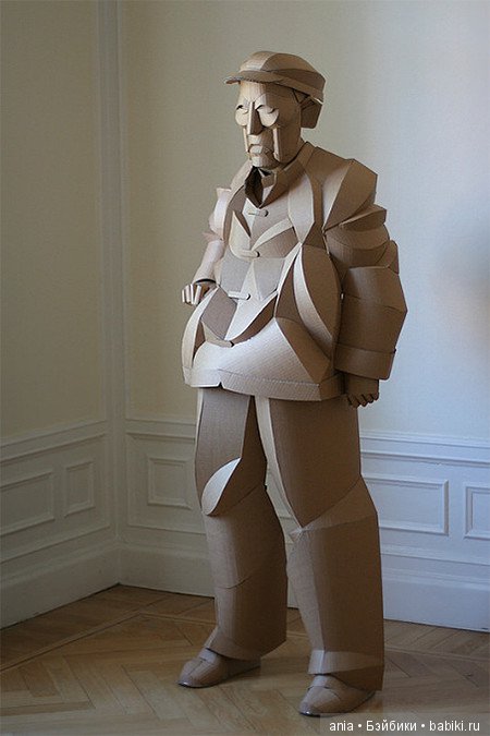 Скульптуры из картона — Авторская скульптура и статуэтки: гипс (фото 3)
