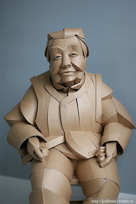 Скульптуры из картона — Авторская скульптура и статуэтки: гипс (фото 5)