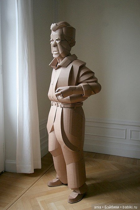 Скульптуры из картона — Авторская скульптура и статуэтки: гипс (фото 2)