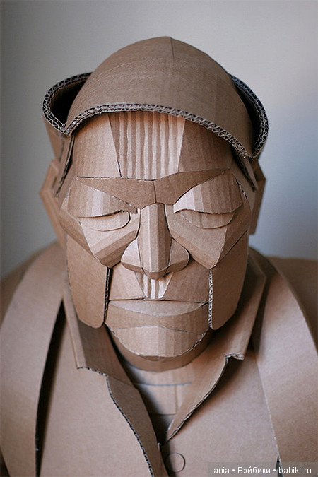 Скульптуры из картона — Авторская скульптура и статуэтки: гипс (фото 10)