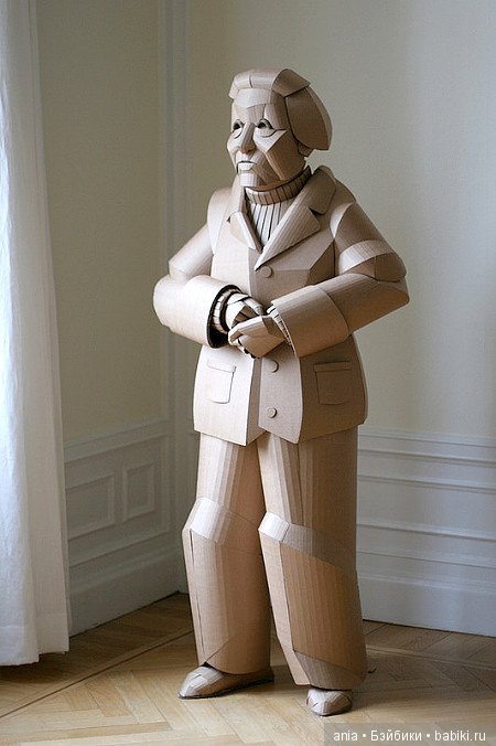 Скульптуры из картона — Авторская скульптура и статуэтки: гипс (фото 7)