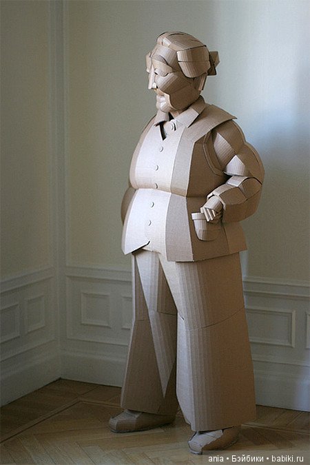 Скульптуры из картона — Авторская скульптура и статуэтки: гипс (фото 8)