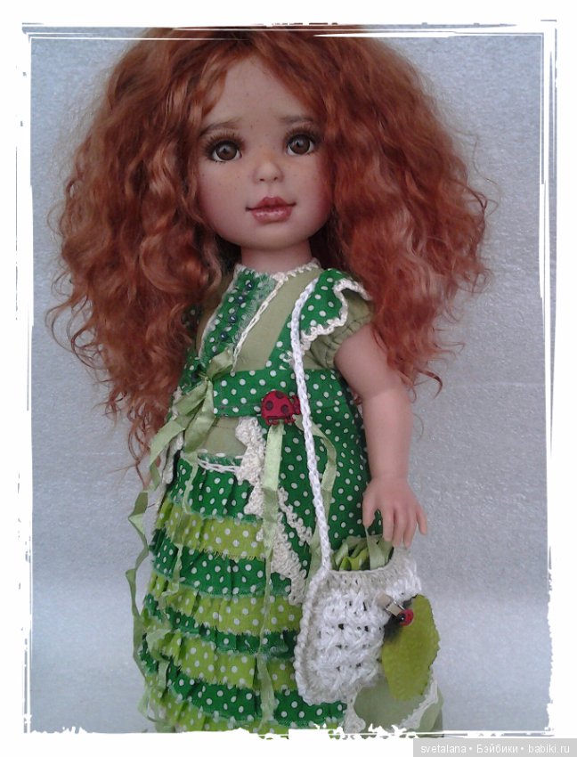 Есения.ООАК куклы Paulina, Vestida de Azul (фото 9)