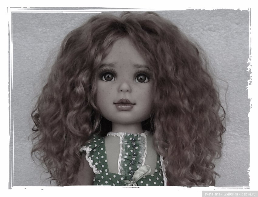 Есения.ООАК куклы Paulina, Vestida de Azul