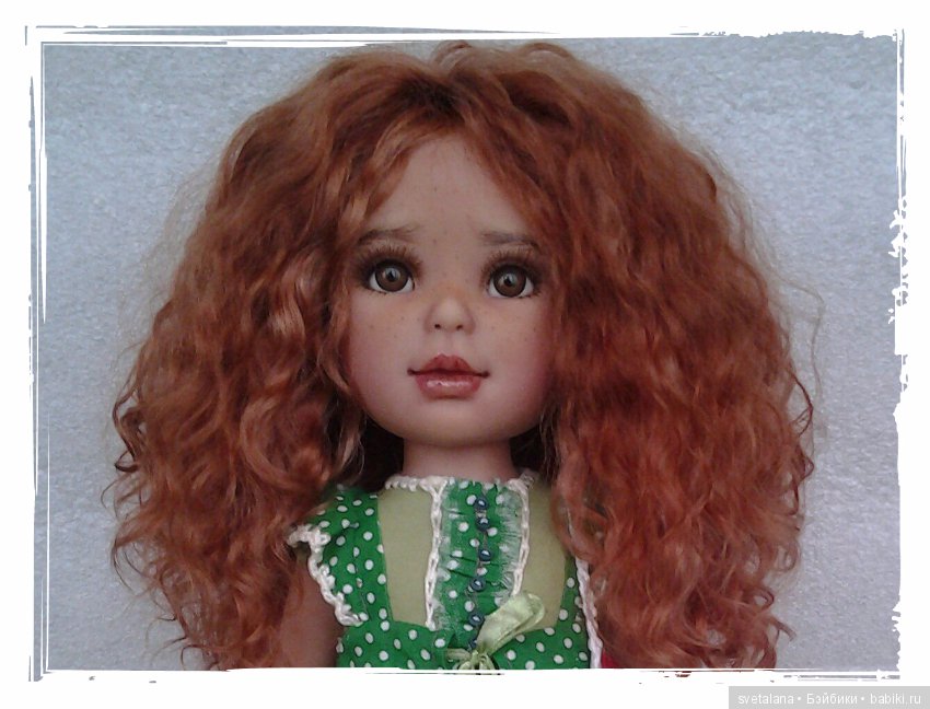 Есения.ООАК куклы Paulina, Vestida de Azul