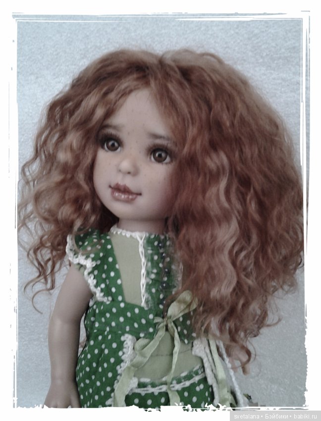 Есения.ООАК куклы Paulina, Vestida de Azul