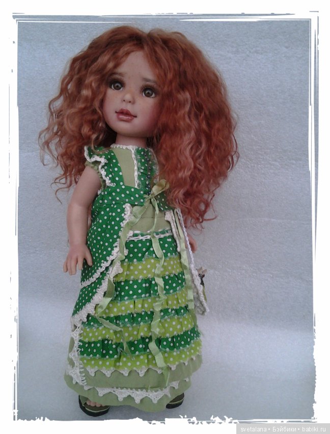 Есения.ООАК куклы Paulina, Vestida de Azul (фото 7)