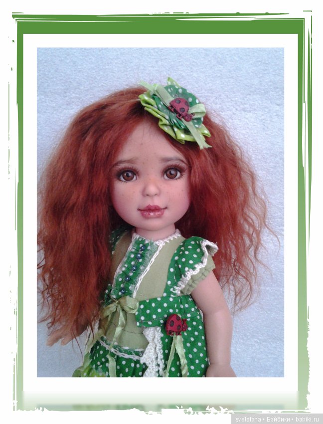 Есения.ООАК куклы Paulina, Vestida de Azul