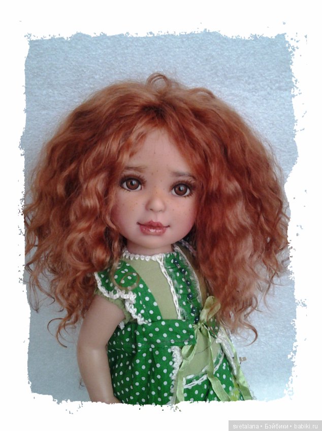 Есения.ООАК куклы Paulina, Vestida de Azul (фото 6)