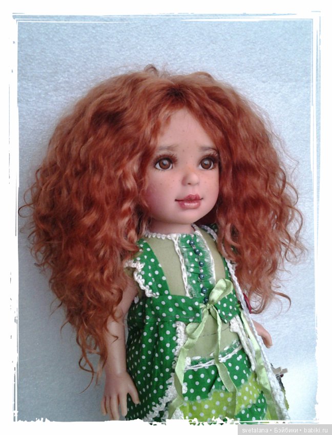 Есения.ООАК куклы Paulina, Vestida de Azul