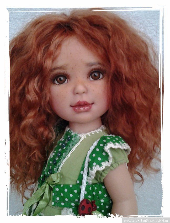 Есения.ООАК куклы Paulina, Vestida de Azul (фото 8)