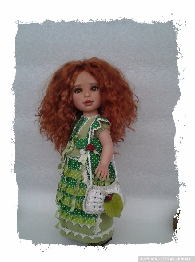 Есения.ООАК куклы Paulina, Vestida de Azul