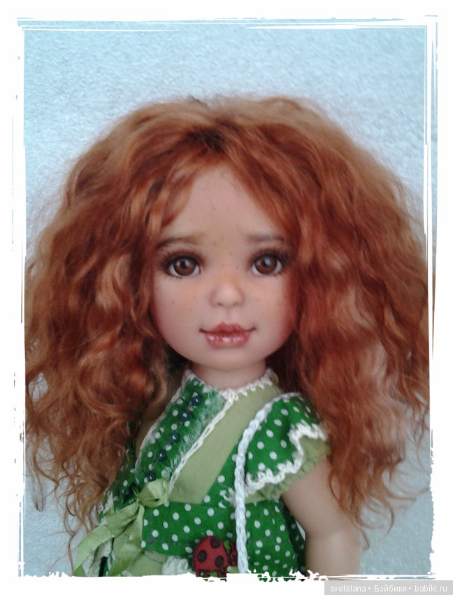 Есения.ООАК куклы Paulina, Vestida de Azul (фото 2)