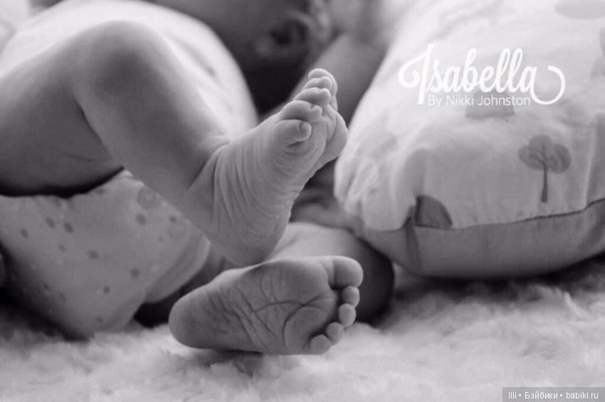Молд для куклы реборн, малышка Isabella, скульптор Nikki Johnston (фото 8)