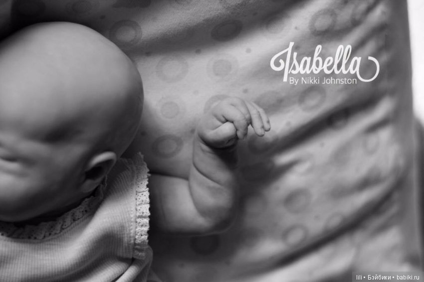 Молд для куклы реборн, малышка Isabella, скульптор Nikki Johnston (фото 2)