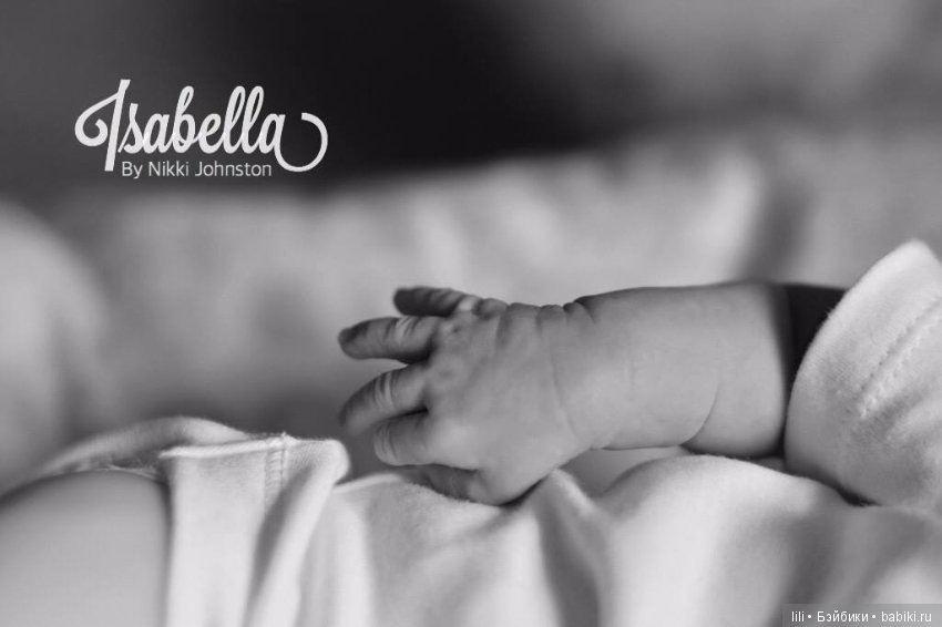 Молд для куклы реборн, малышка Isabella, скульптор Nikki Johnston (фото 4)