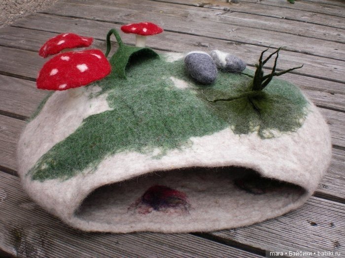 Домики для кошек от Сюзанны Карг (фото 7)