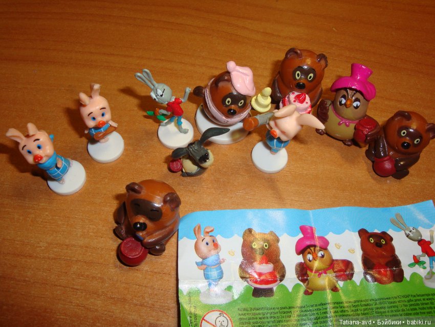 Конфитрейд — Фигурки Киндер Сюрприз (Kinder) (фото 5)