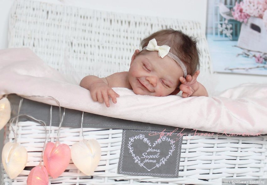 Силиконовая малышка April от скульптора Joanna Kazmierczak