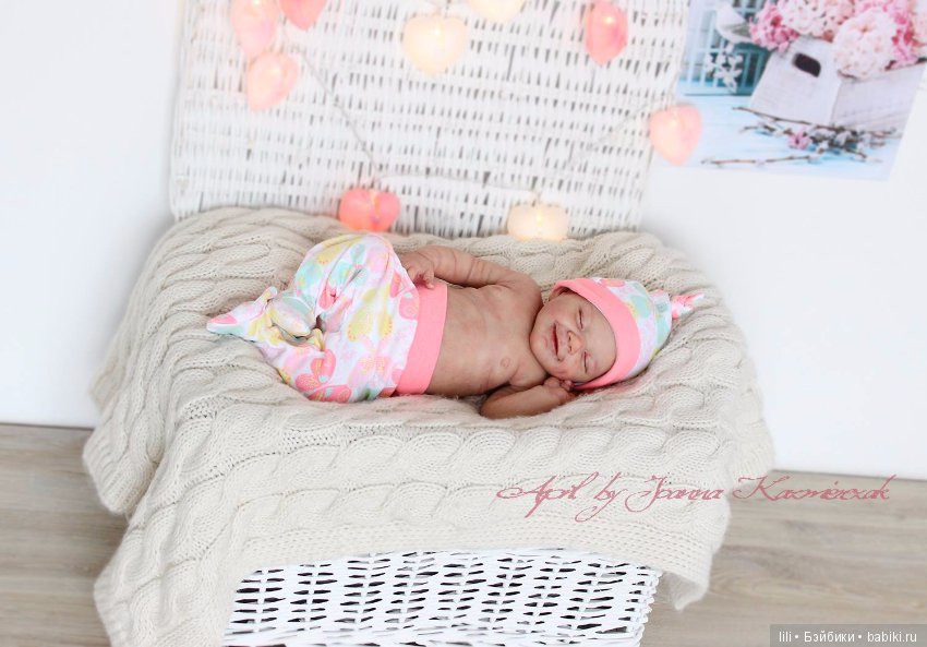 Силиконовая малышка April от скульптора Joanna Kazmierczak (фото 2)