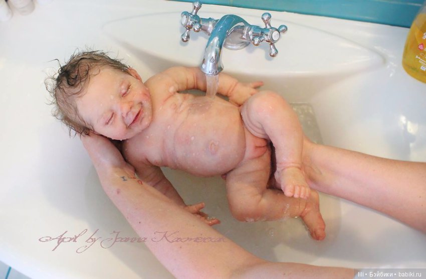 Силиконовая малышка April от скульптора Joanna Kazmierczak (фото 3)