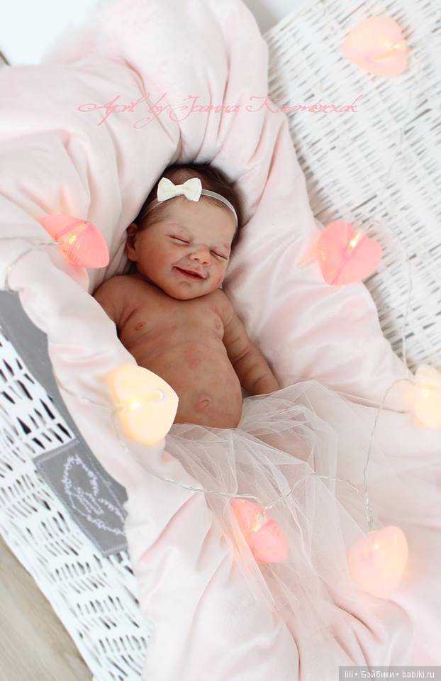 Силиконовая малышка April от скульптора Joanna Kazmierczak (фото 7)