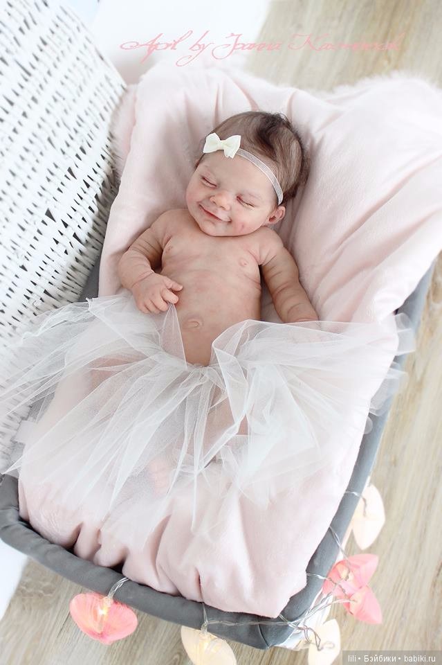 Силиконовая малышка April от скульптора Joanna Kazmierczak (фото 9)