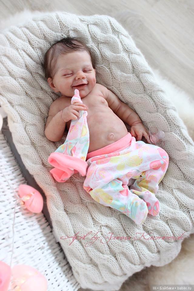 Силиконовая малышка April от скульптора Joanna Kazmierczak (фото 5)