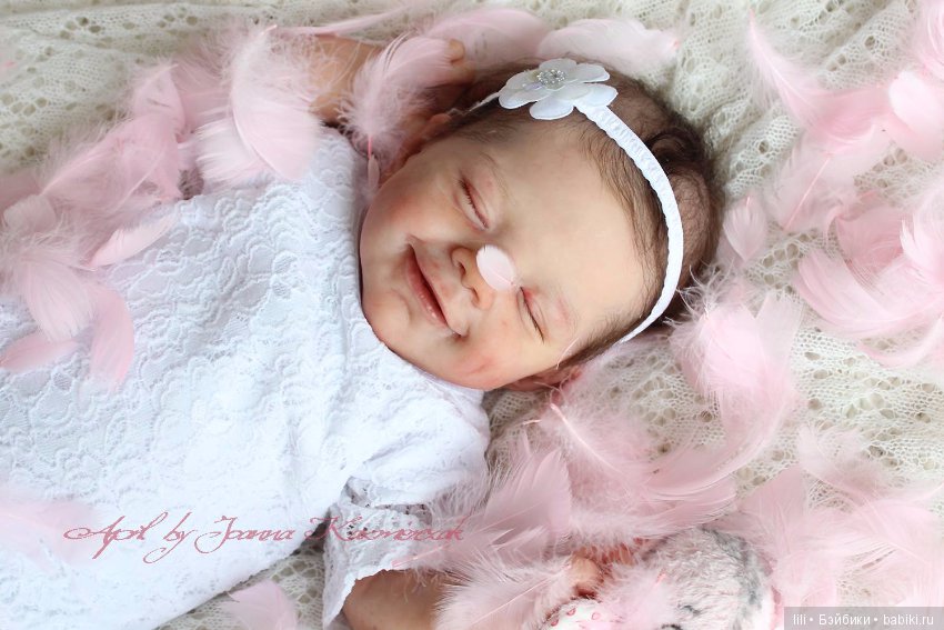 Силиконовая малышка April от скульптора Joanna Kazmierczak (фото 10)