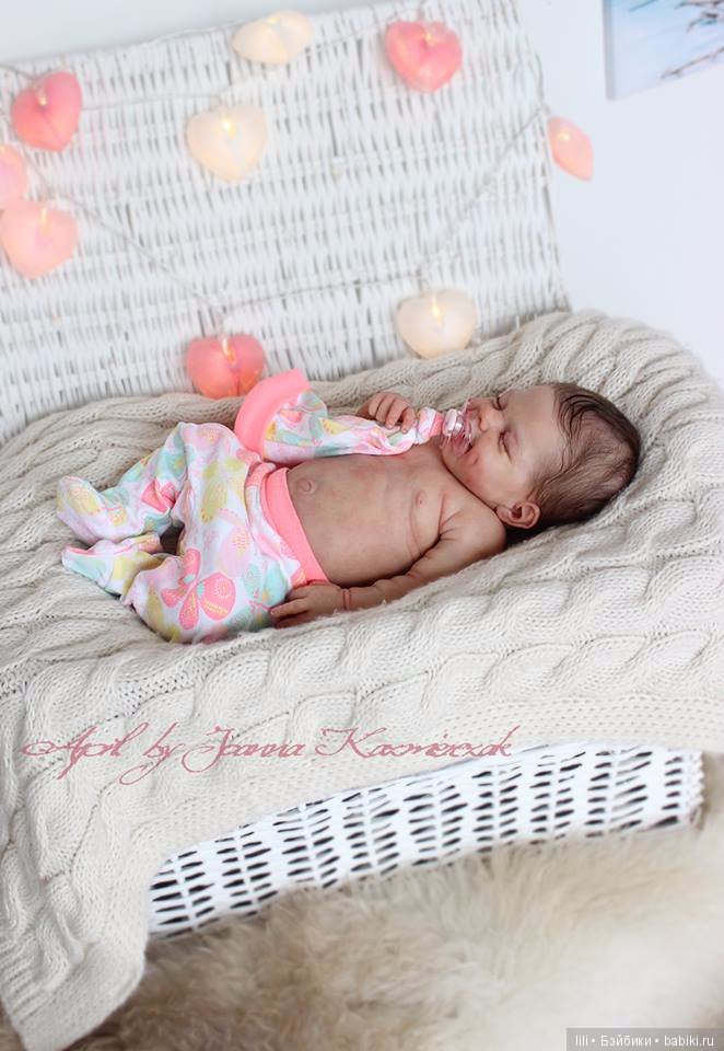 Силиконовая малышка April от скульптора Joanna Kazmierczak (фото 6)